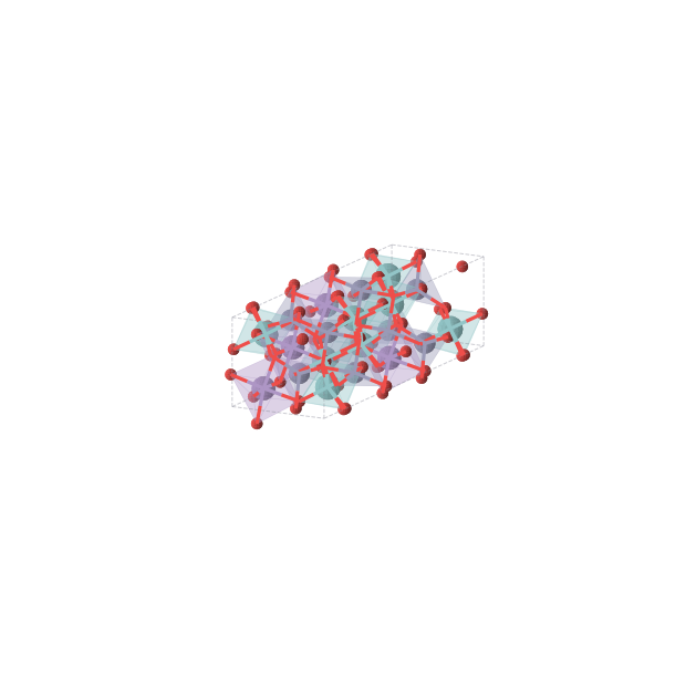 Crystal structure of MnNb2Zn2O8 (monoclinic, C2/c (No. 15))