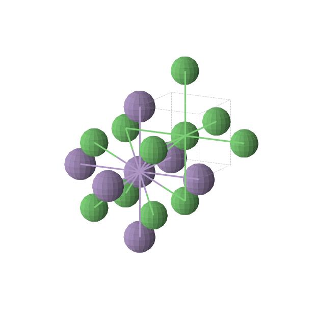 Crystal structure of MnNi (cubic, Pm-3m (No. 221))