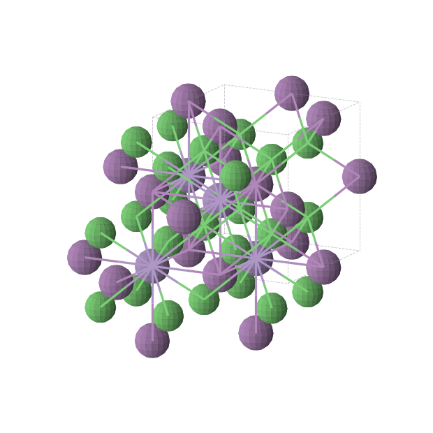 Crystal structure of MnNi2Sb (cubic, Fm-3m (No. 225))
