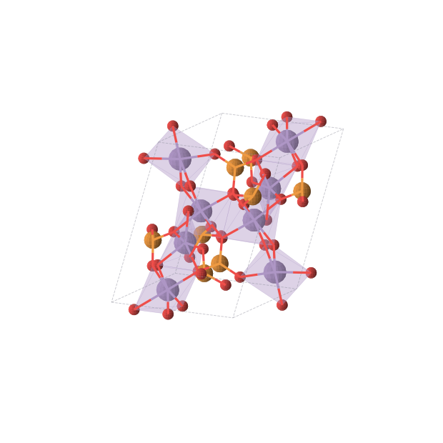 Crystal structure of Mn16O48P16 (monoclinic, C2/c (No. 15))
