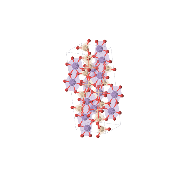 Crystal structure of MnSiO3 (triclinic, P-1 (No. 2))