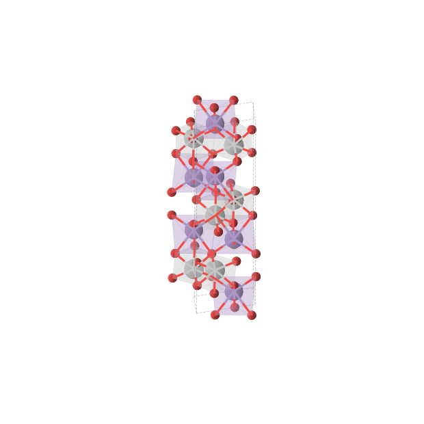 Crystal structure of TiMnO3 (trigonal, R-3 (No. 148))