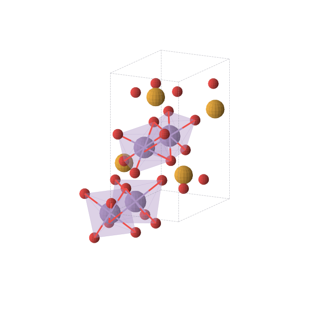 Crystal structure of MnSeO4 (orthorhombic, Pnma (No. 62))