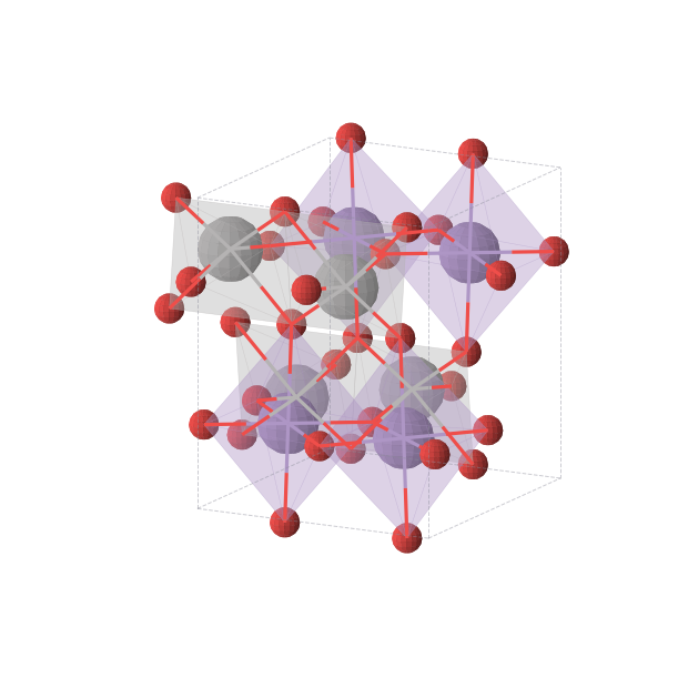Crystal structure of MnVO4 (orthorhombic, Imma (No. 74))