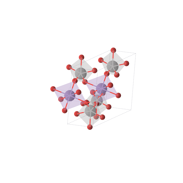 Crystal structure of MnV2O6 (monoclinic, C2/m (No. 12))