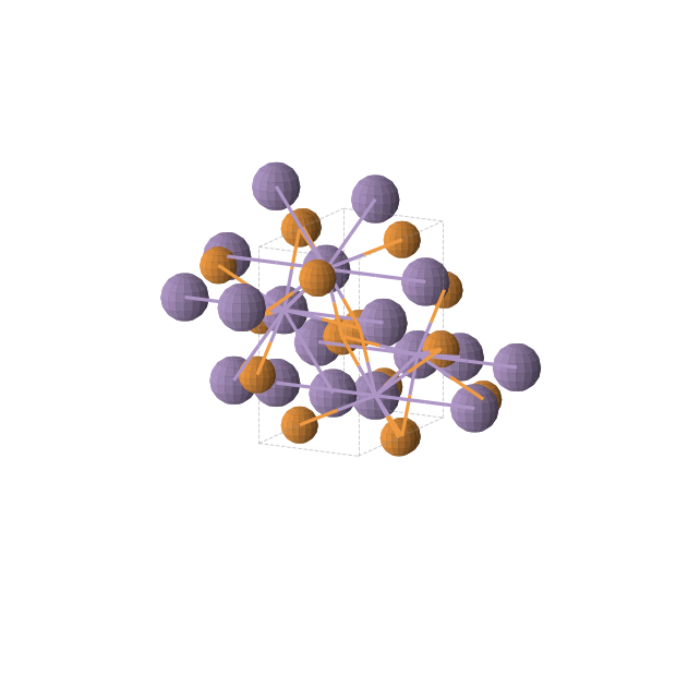 Crystal structure of MnP (orthorhombic, Pnma (No. 62))