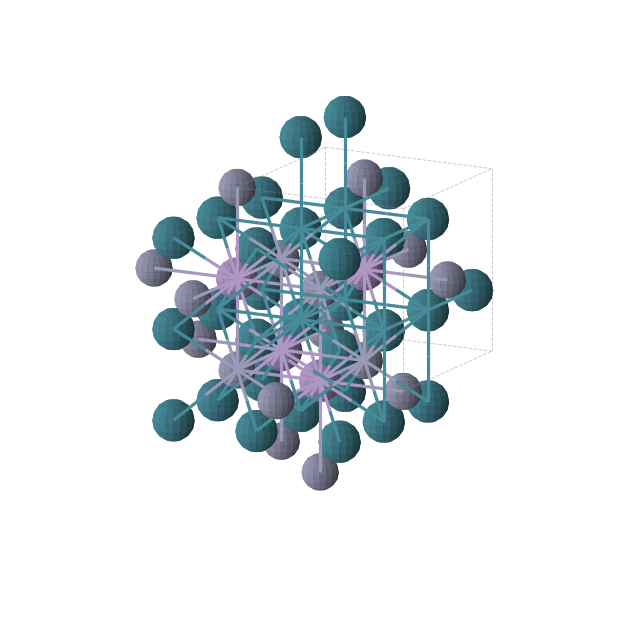 Crystal structure of Mn1Pd2Zn1 (cubic, Fm-3m (No. 225))
