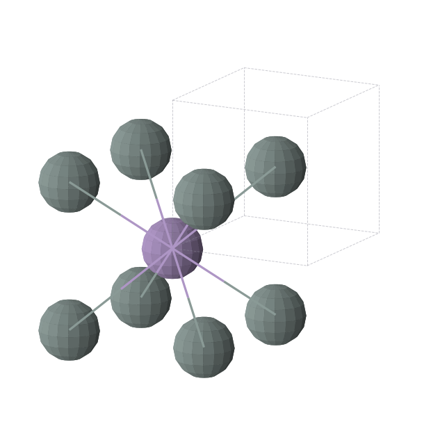 Crystal structure of MnSn (cubic, Pm-3m (No. 221))