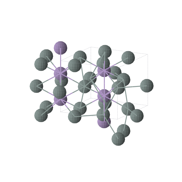 Crystal structure of MnSn2 (tetragonal, I4/mcm (No. 140))