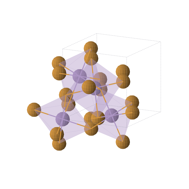 Crystal structure of MnTe2 (cubic, Pa-3 (No. 205))