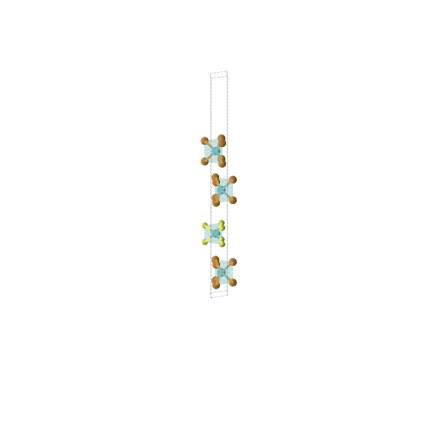 Crystal structure of Te3Mo2S (trigonal, P3m1 (No. 156))