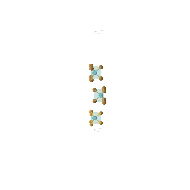 Crystal structure of Te4Mo3Se2 (trigonal, P3m1 (No. 156))