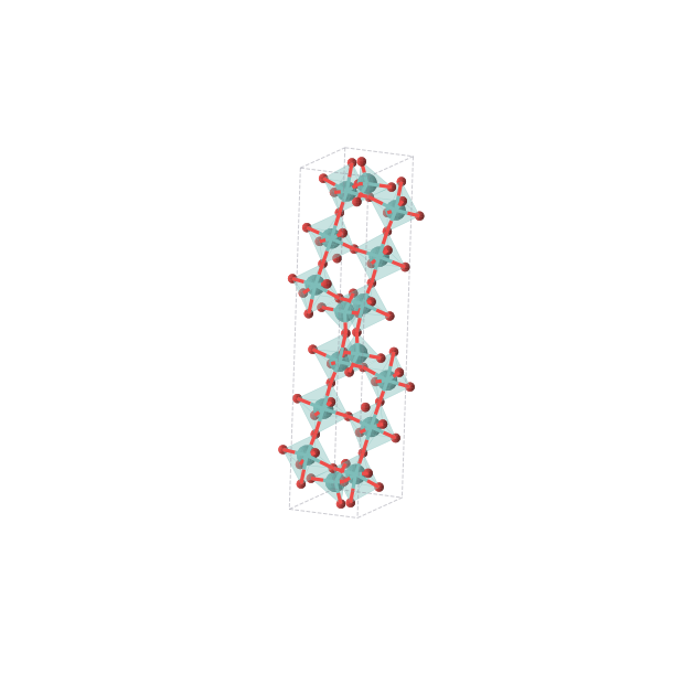 Crystal structure of Mo16O44 (monoclinic, P21/c (No. 14))