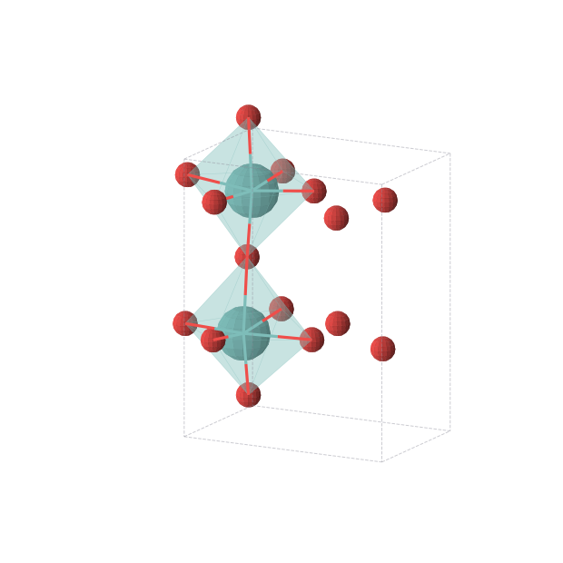Crystal structure of MoO5 (monoclinic, Pm (No. 6))