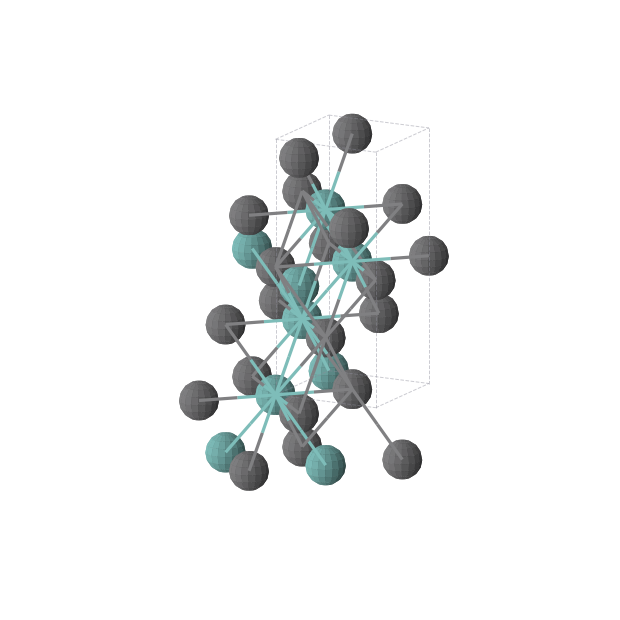 Crystal structure of MoPb (tetragonal, I41/amd (No. 141))