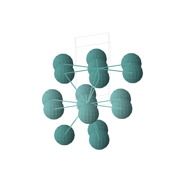 Crystal structure of MoRu (hexagonal, P-6m2 (No. 187))