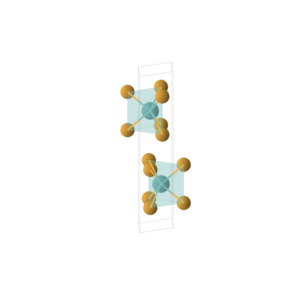 Crystal structure of MoSe2 (hexagonal, P63/mmc (No. 194))