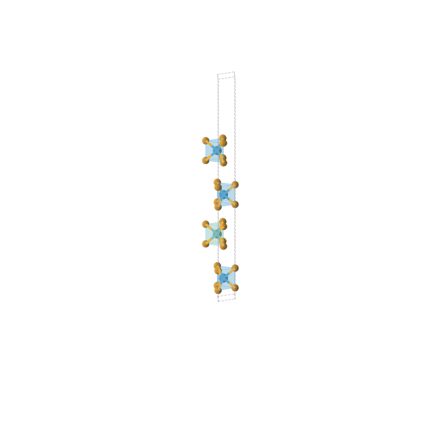 Crystal structure of MoW3Se8 (trigonal, P3m1 (No. 156))