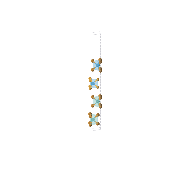 Crystal structure of Te3MoWSe (trigonal, P3m1 (No. 156))
