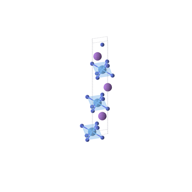 Crystal structure of NaTaN2 (trigonal, R-3m (No. 166))