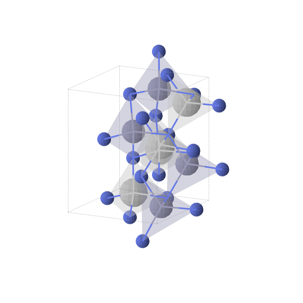 Crystal structure of TiZnN2 (orthorhombic, Pna21 (No. 33))