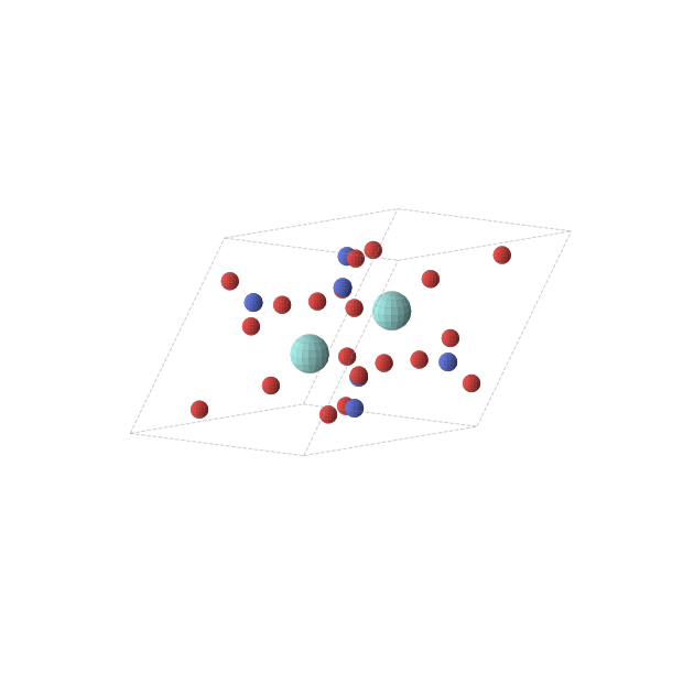 Crystal structure of YN3O10 (triclinic, P-1 (No. 2))