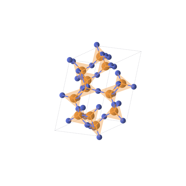 Crystal structure of P3N5 (monoclinic, C2/c (No. 15))
