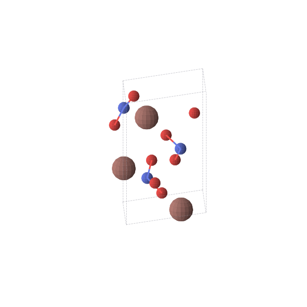 Crystal structure of N3O6Tl3 (trigonal, P3121 (No. 152))