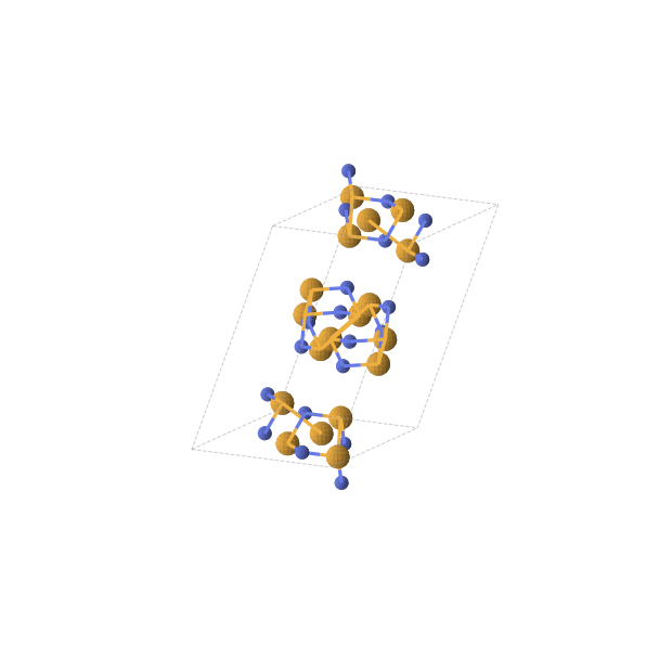 Crystal structure of SeN (monoclinic, P21/c (No. 14))
