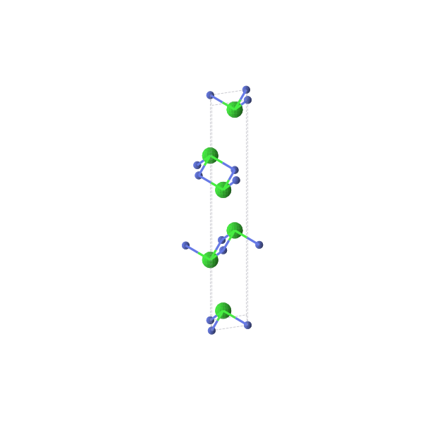 Crystal structure of Sr2N (trigonal, R-3m (No. 166))
