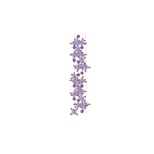 Crystal structure of Na2Ta4O11 (trigonal, R-3c (No. 167))