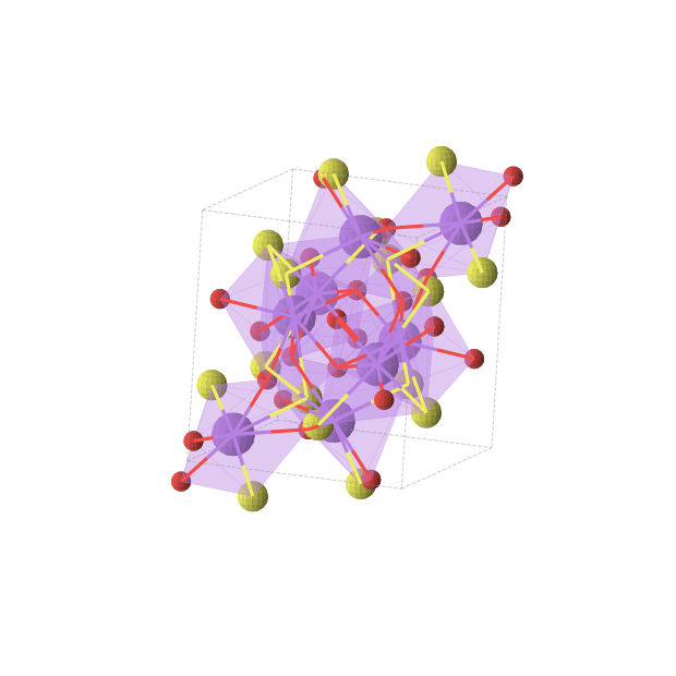 Crystal structure of Na2S2O3 (monoclinic, P21/c (No. 14))