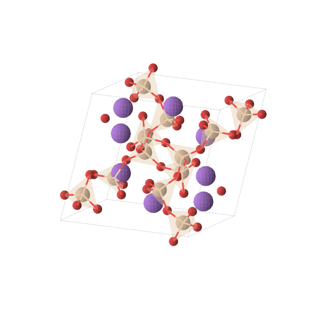 Crystal structure of Na2Si3O7 (monoclinic, P21/c (No. 14))