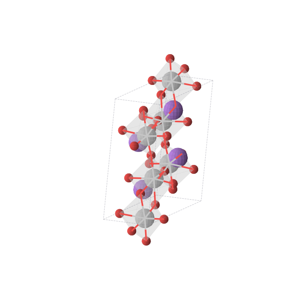Crystal structure of Na2Ti3O7 (monoclinic, P21/m (No. 11))