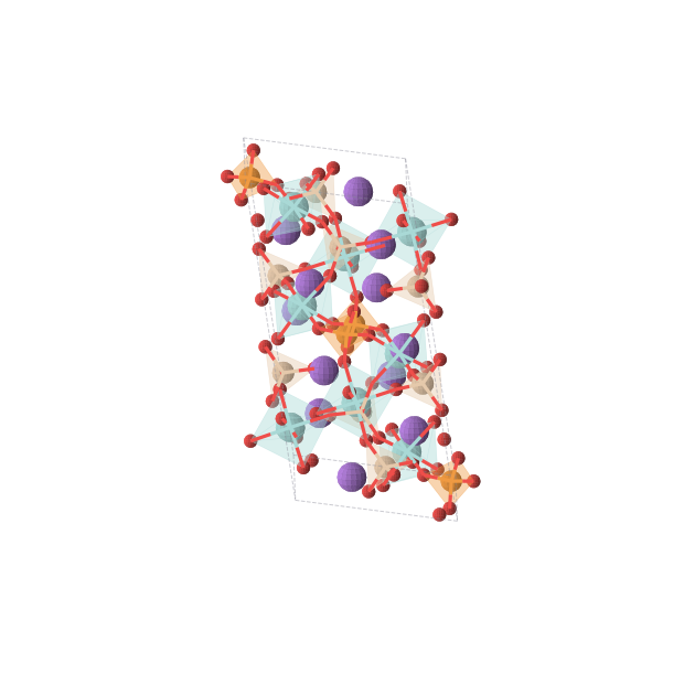 Crystal structure of Na6O24P2Si4Zr4 (triclinic, P1 (No. 1))