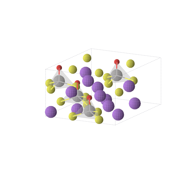 Crystal structure of Na3VS3O (orthorhombic, Cmc21 (No. 36))