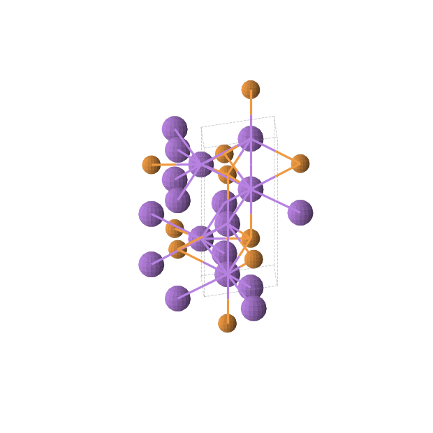 Crystal structure of Na6P2 (hexagonal, P63/mmc (No. 194))