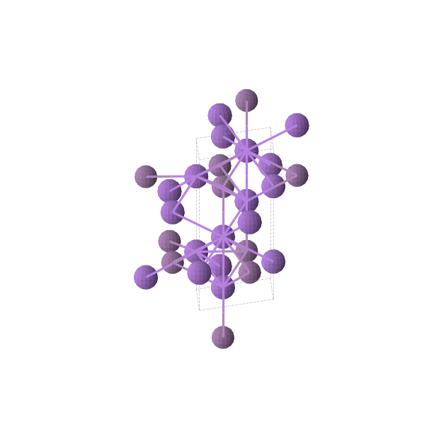 Crystal structure of Na12Sb4 (hexagonal, P63/mmc (No. 194))