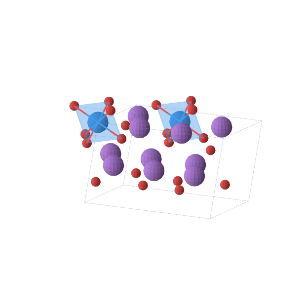 Crystal structure of Na5NpO6 (monoclinic, C2/m (No. 12))