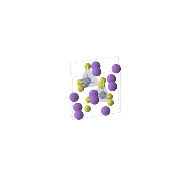 Crystal structure of Na6ZnS4 (hexagonal, P63mc (No. 186))