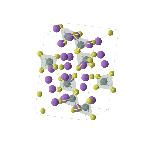 Crystal structure of Na6Sn2S7 (monoclinic, C2/c (No. 15))