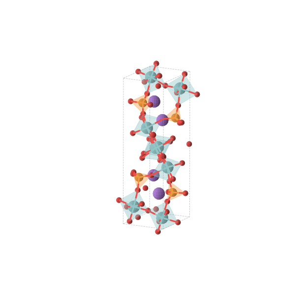 Crystal structure of Na4Nb8O32P4 (monoclinic, P21 (No. 4))