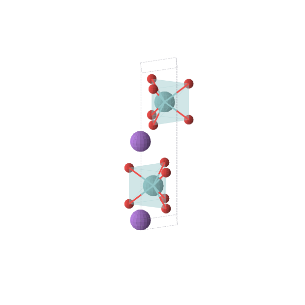 Crystal structure of NaNbO2 (hexagonal, P63/mmc (No. 194))