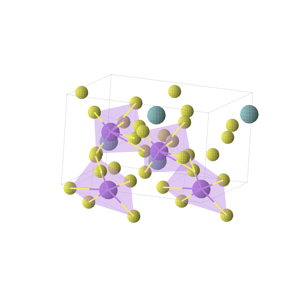 Crystal structure of NaNbS6 (monoclinic, Cc (No. 9))