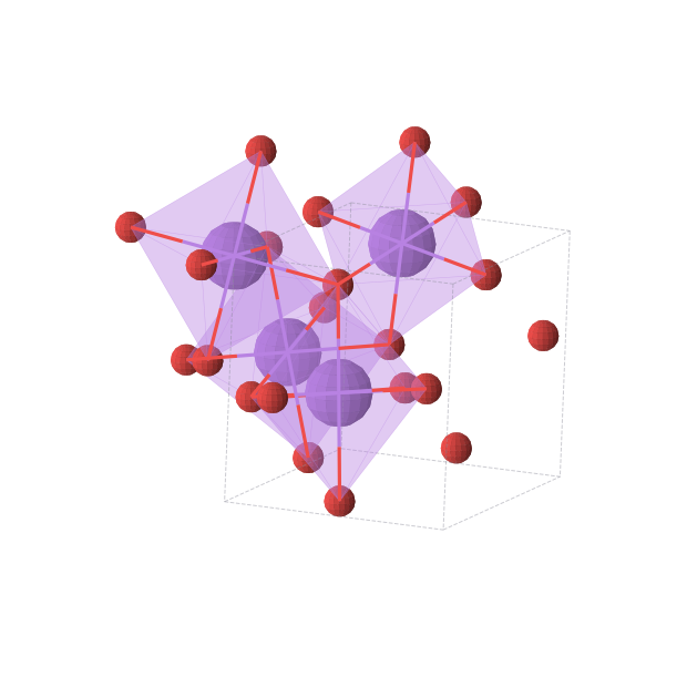 Crystal structure of NaO2 (monoclinic, P21/c (No. 14))