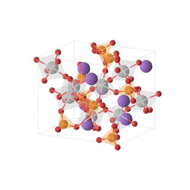 Crystal structure of Na4O20P4Ti4 (monoclinic, P21 (No. 4))