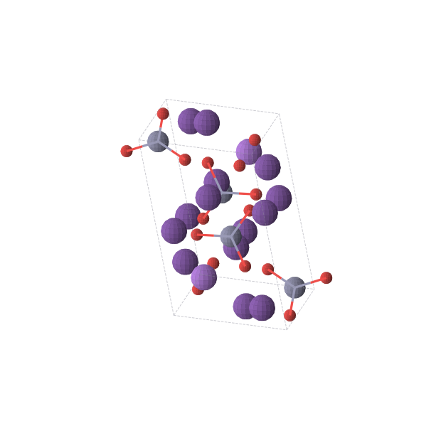 Crystal structure of Na2O12Rb14Zn4 (triclinic, P-1 (No. 2))
