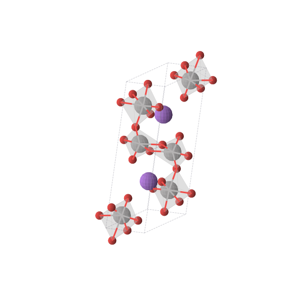 Crystal structure of NaV3O8 (monoclinic, P21/m (No. 11))