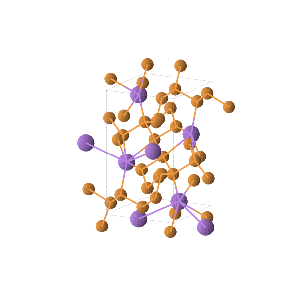 Crystal structure of NaP5 (orthorhombic, Pnma (No. 62))