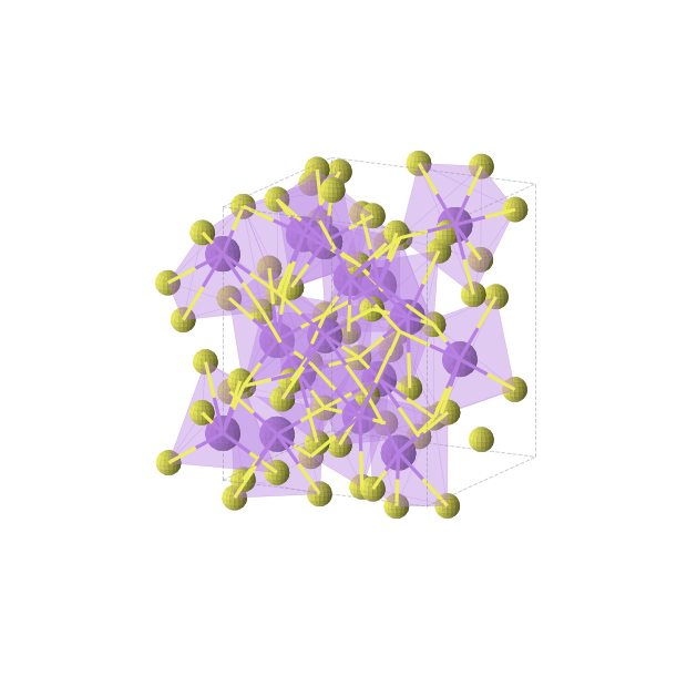Crystal structure of NaS2 (tetragonal, I-42d (No. 122))